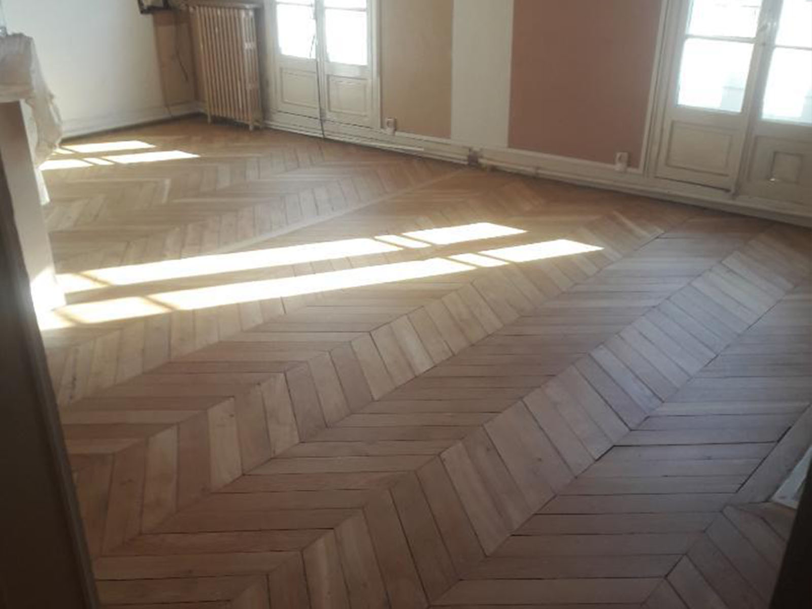5.Parquet en pointe de hongrie